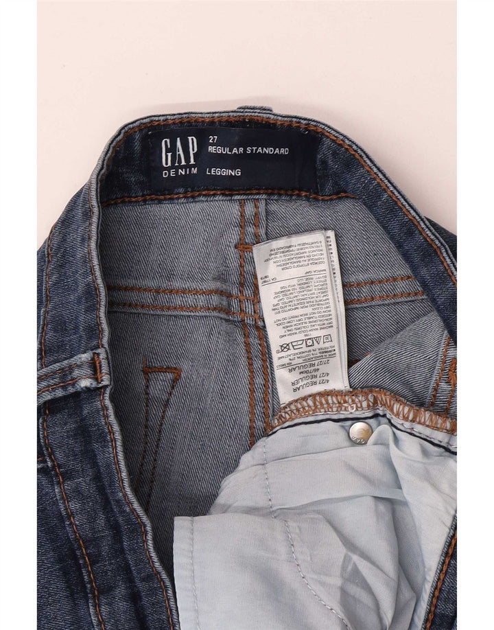 Gap Jeans Legging Regulares para Mujer US 4 Small W27 L27 Algodón Azul