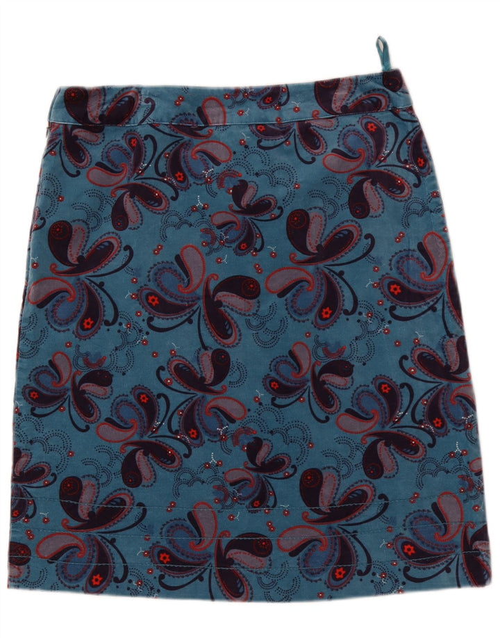 Falda recta para mujer de White Stuff UK 40 Medium W32 Blue Paisley