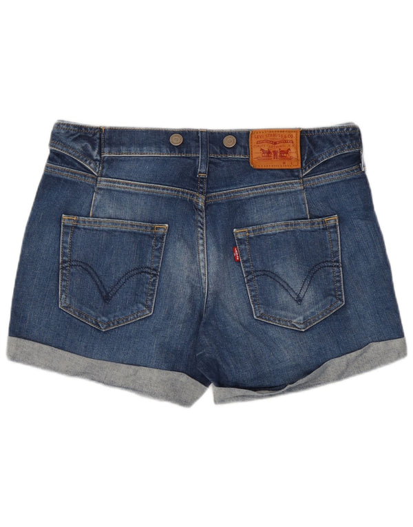 Shorts Levi's Mujer W30 Algodón Azul Medio