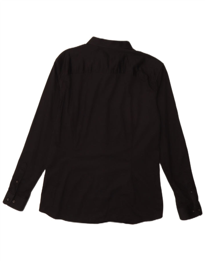 JACK & JONES Camisa Hombre XL Negro Algodón