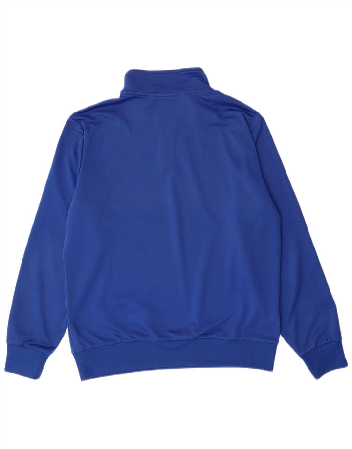 Lotto - Sudadera con cuello y cremallera para hombre, color azul