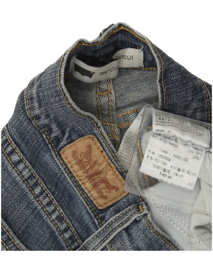 LEVI'S Jeans 529 Curvy Bootcut para mujer W32 L32 Algodón azul