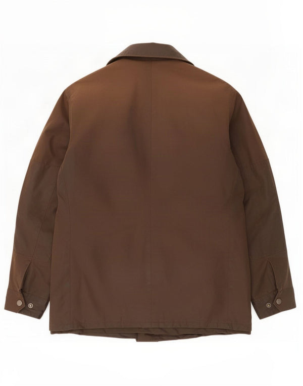 Barbour Chaqueta de algodón encerado para hombre Reino Unido 40 Marrón grande