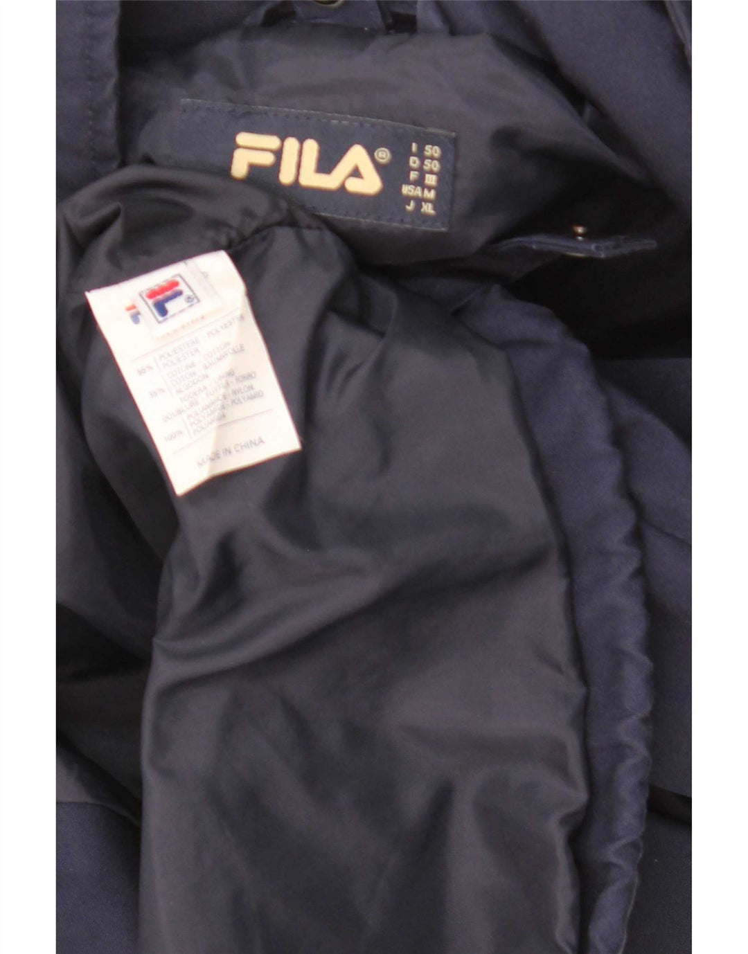 Fila Chaqueta utilitaria para hombre IT 50 Large Poliéster azul marino