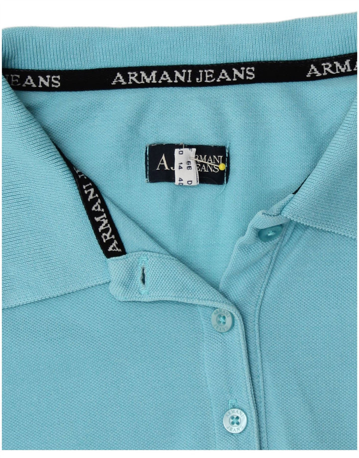 Armani Polo para mujer UK 44 Azul medio