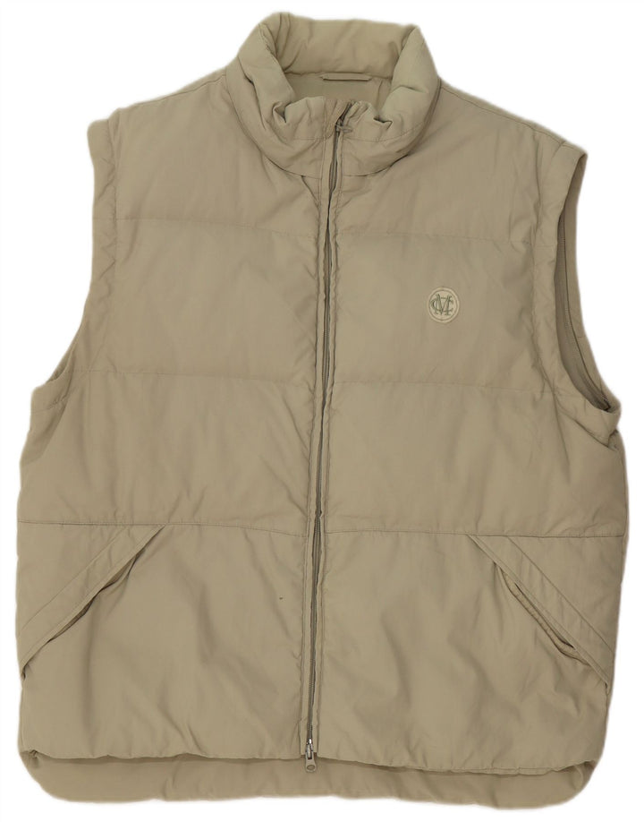 Marlboro Classics Chaleco acolchado para hombre UK 44 2XL Caqui