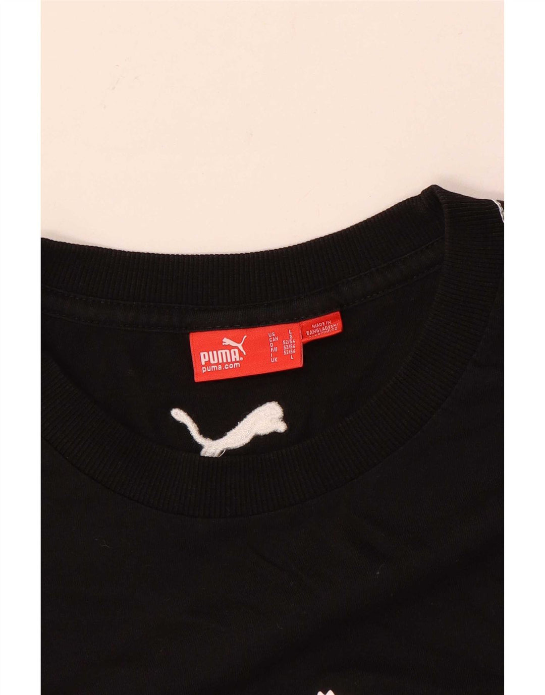 Puma - Camiseta gráfica para hombre, talla grande, color negro