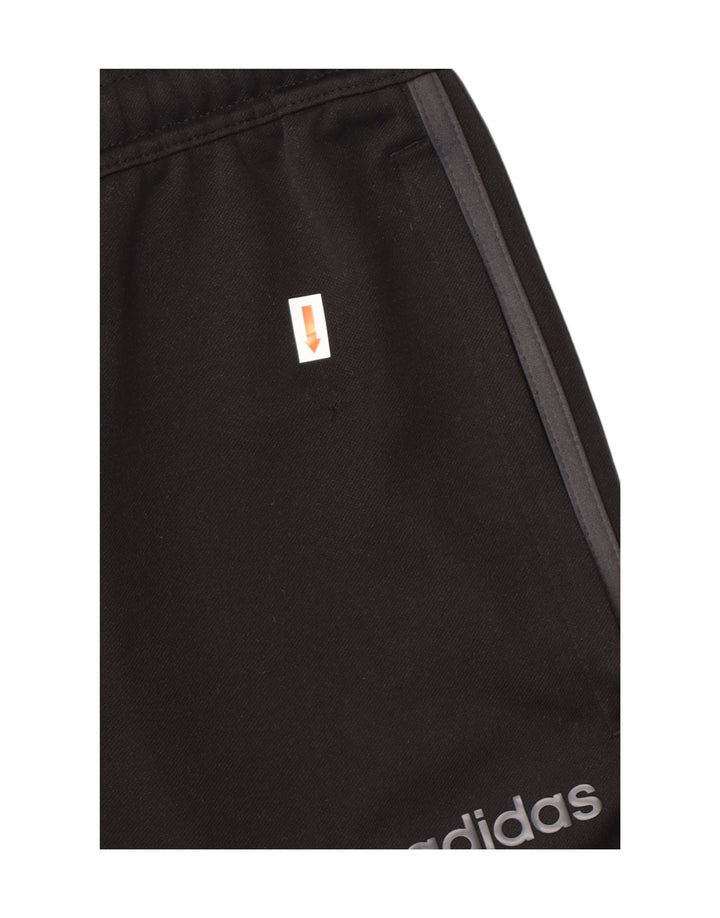 ADIDAS Hombre Climalite Chándal Pantalones Pequeños Poliéster Negro