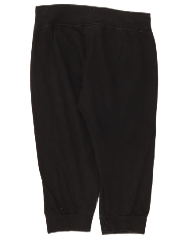 Champion Capri Chándal para Mujer Pantalones Joggers UK 6 XS Algodón Negro