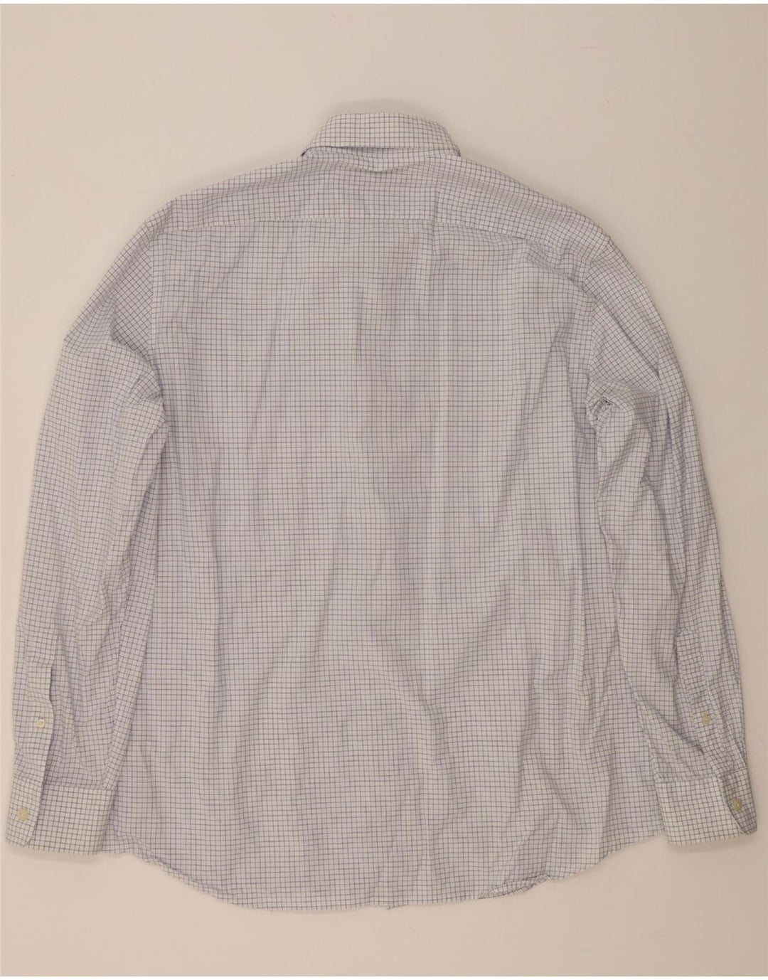 VINEYARD VINES Mens Cooper Classic Fit Shirt Large White Check Cotton Vintage Vineyard Vines and Second-Hand Vineyard Vines from Messina Hembry 