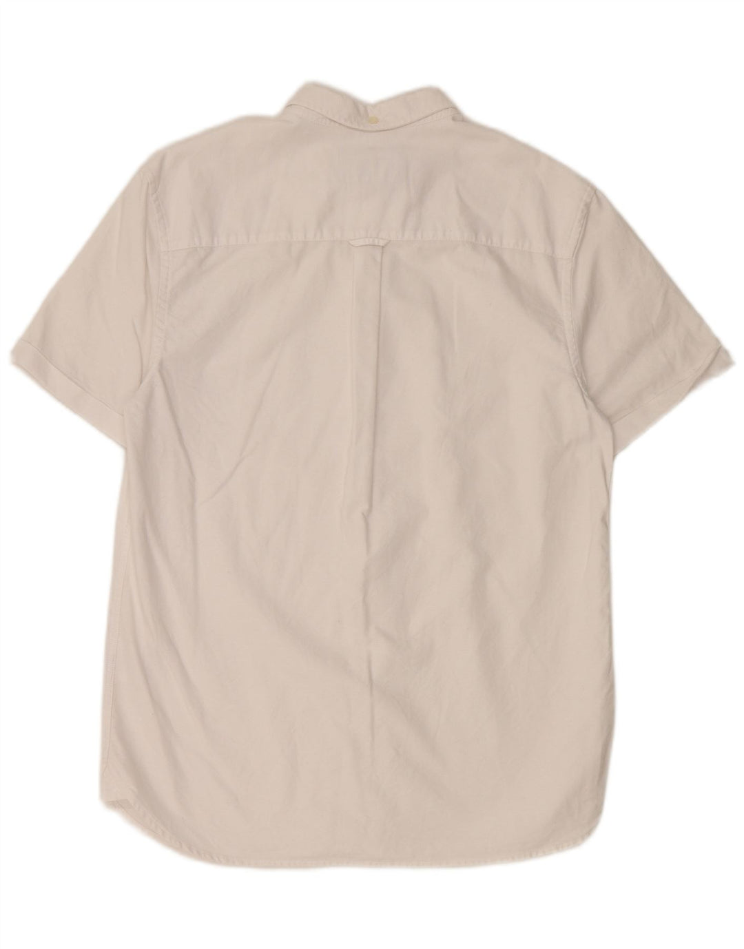 LYLE & SCOTT Camisa de manga corta para hombre Algodón blanco mediano