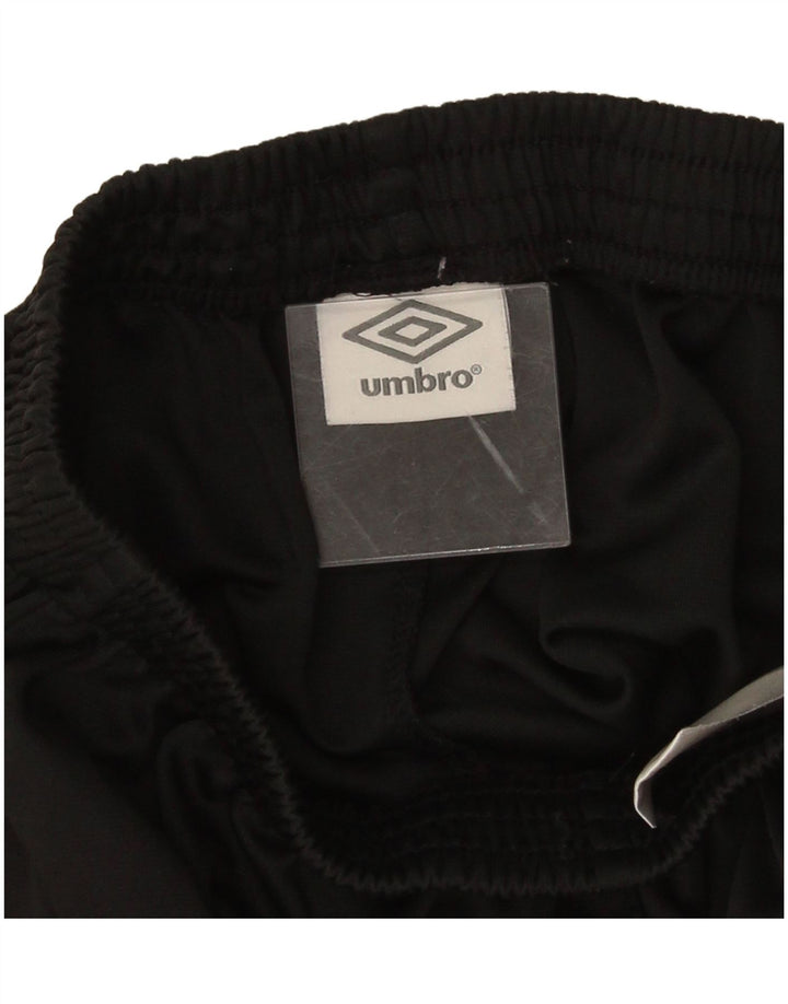 Umbro Pantalones cortos deportivos para niños 11-12 años Grande Negro