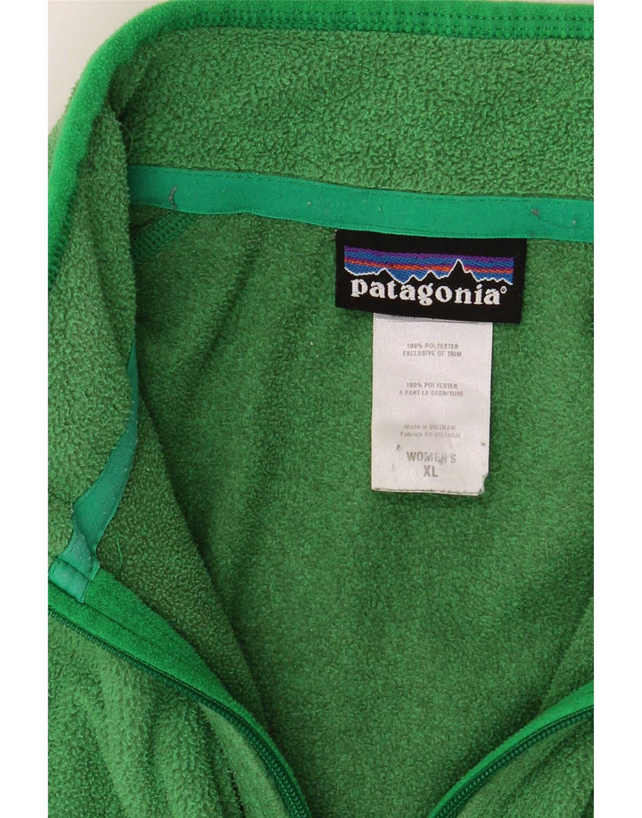 Chaqueta Polar Patagonia Mujer ES 40 XL Poliéster Verde