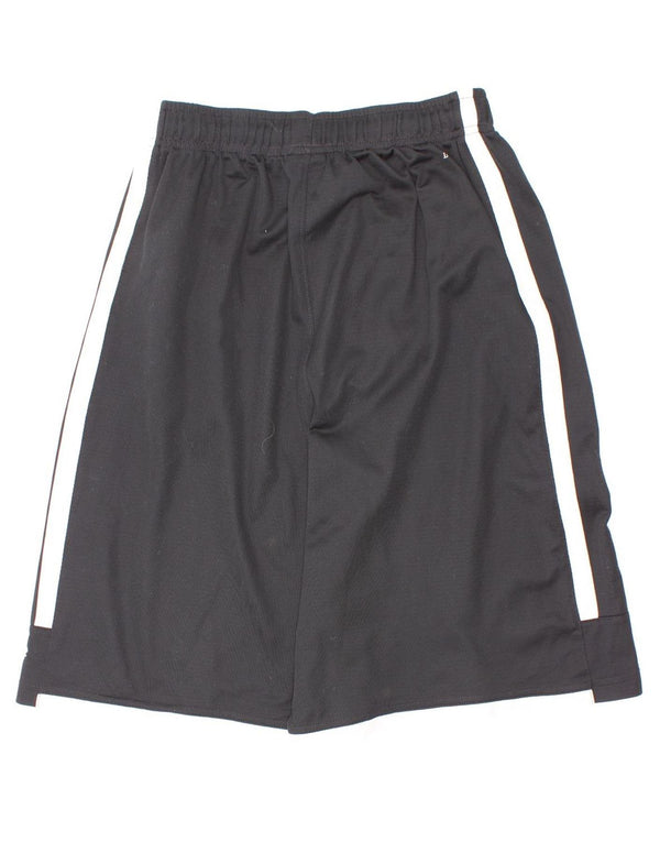 Nike Boys Dri Fit Bermuda Sport Shorts 13-14 Years XL Black Polyester
