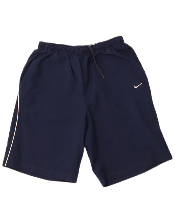 Pantalones cortos deportivos NIKE para hombre, mediano, azul marino