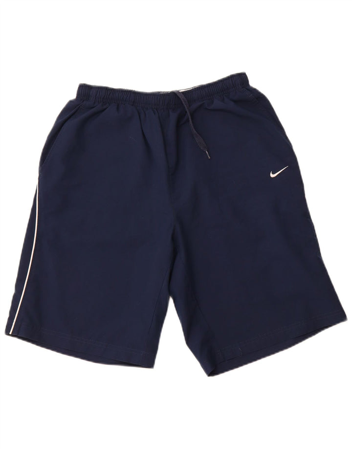Pantalones cortos deportivos NIKE para hombre, mediano, azul marino