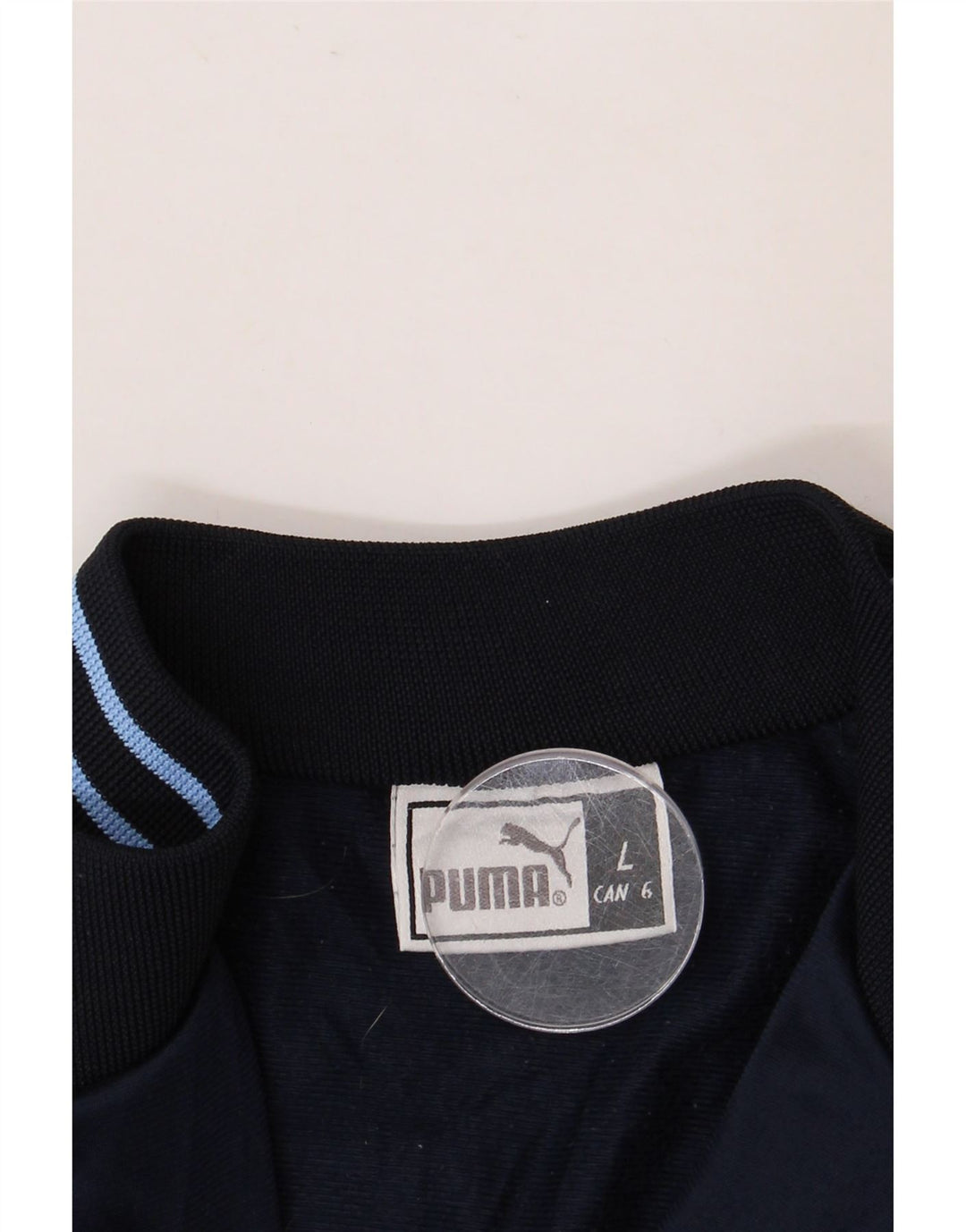 PUMA Chaqueta superior de chándal para hombre Poliéster azul marino grande