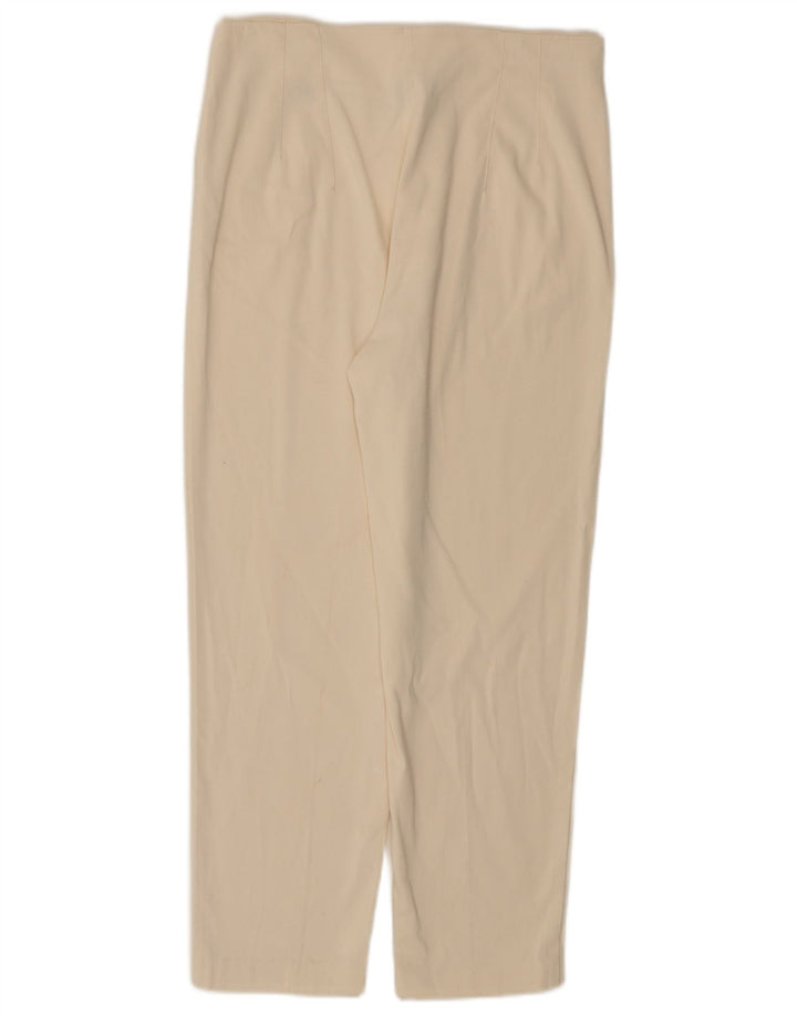 Massimo Dutti Pantalón Corto Mujer EU 42 Large W30 L25 Blanco
