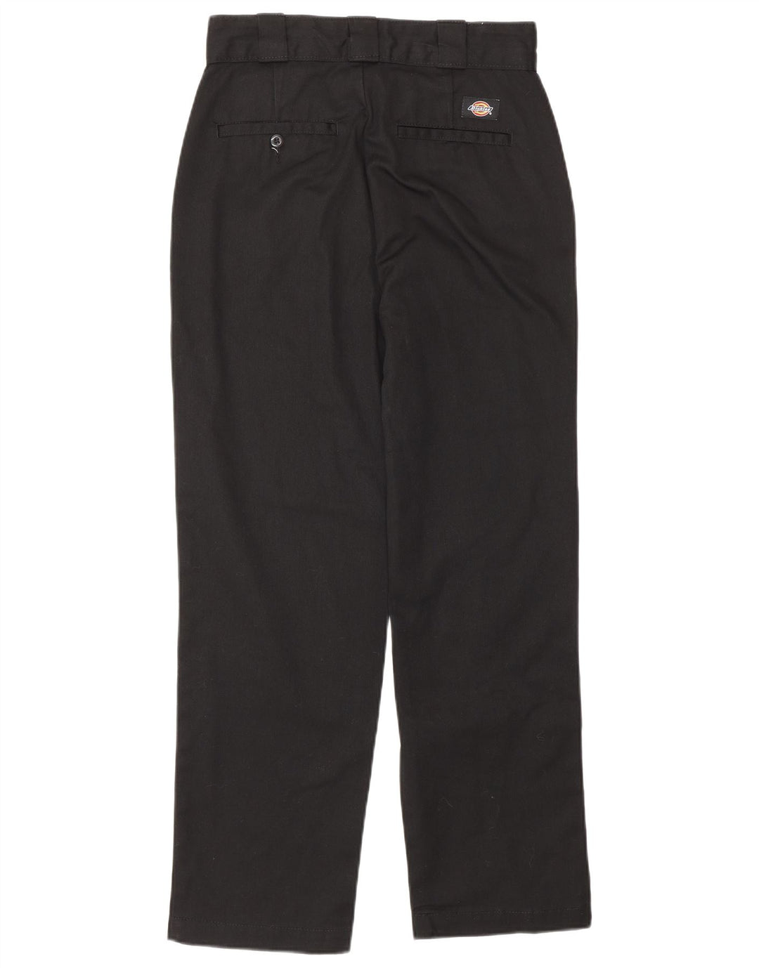 DICKIES Pantalón chino recto para mujer W27 L26 Poliéster negro