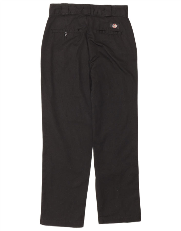 DICKIES Pantalón chino recto para mujer W27 L26 Poliéster negro