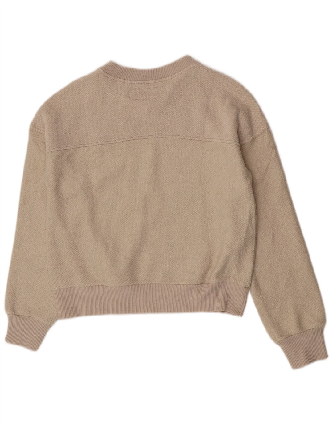 Benetton Jersey Con Cuello Barco Para Mujer UK 40 Small Off White Classic