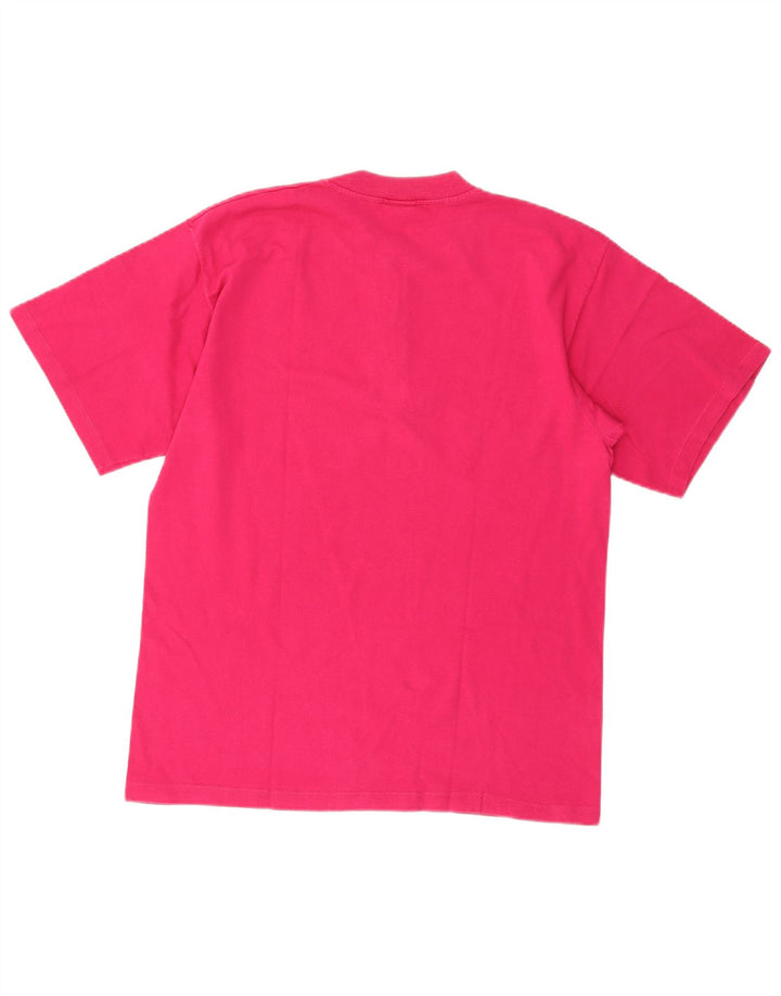 Champion Camiseta para hombre Top Large Pink Cotton