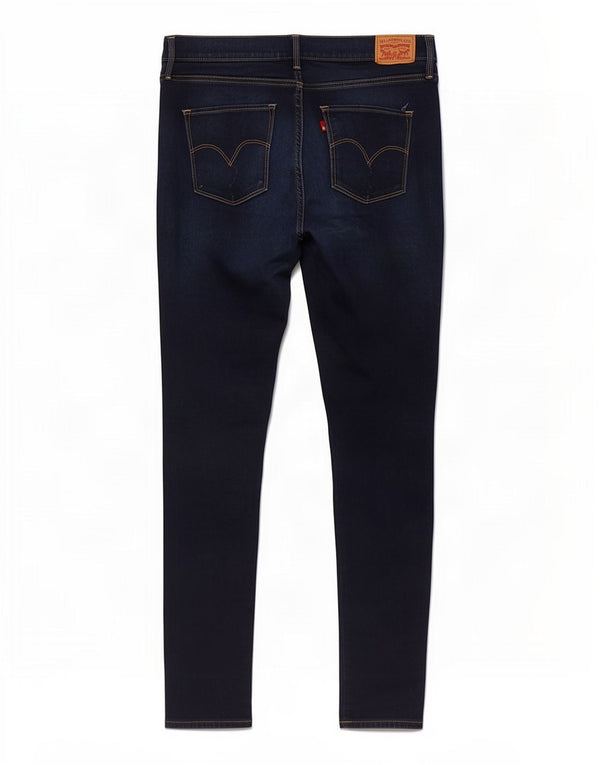Levi's Mujer 310 Shaping Super Skinny Jeans W32 L30 Algodón Azul Marino