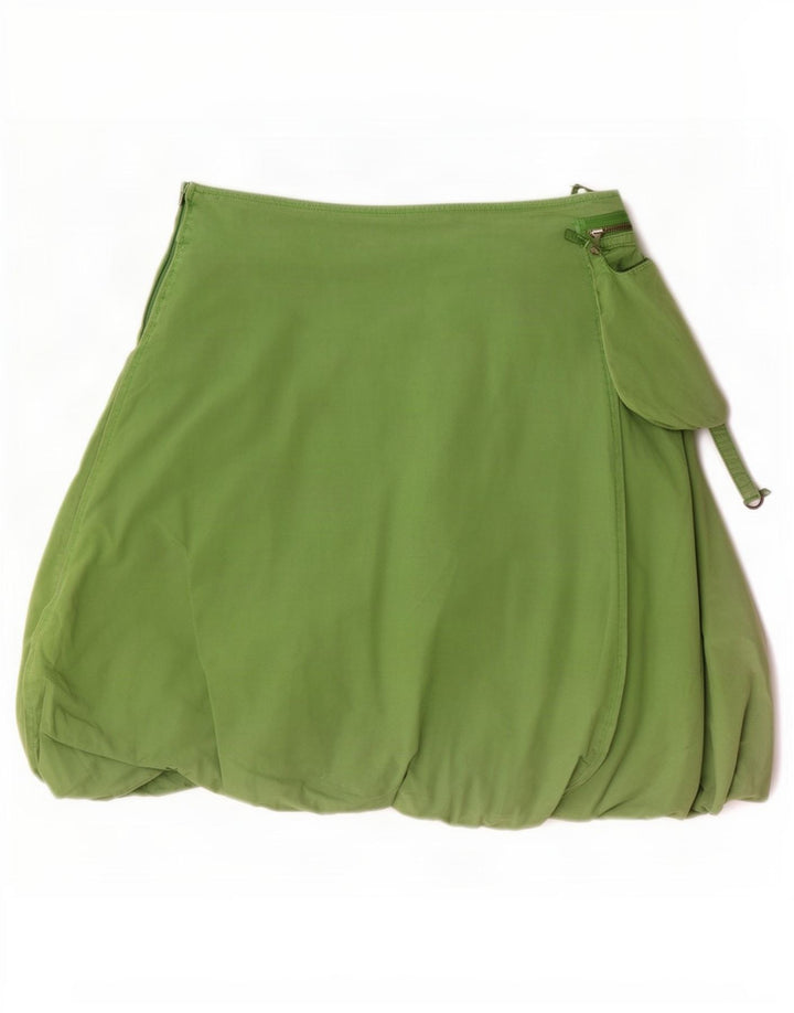 Falda Desigual Mujer Bubble EU 38 Medium W30 Verde