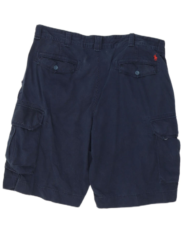 Polo Ralph Lauren pantalones cortos cargo para hombre W42 2XL algodón azul marino