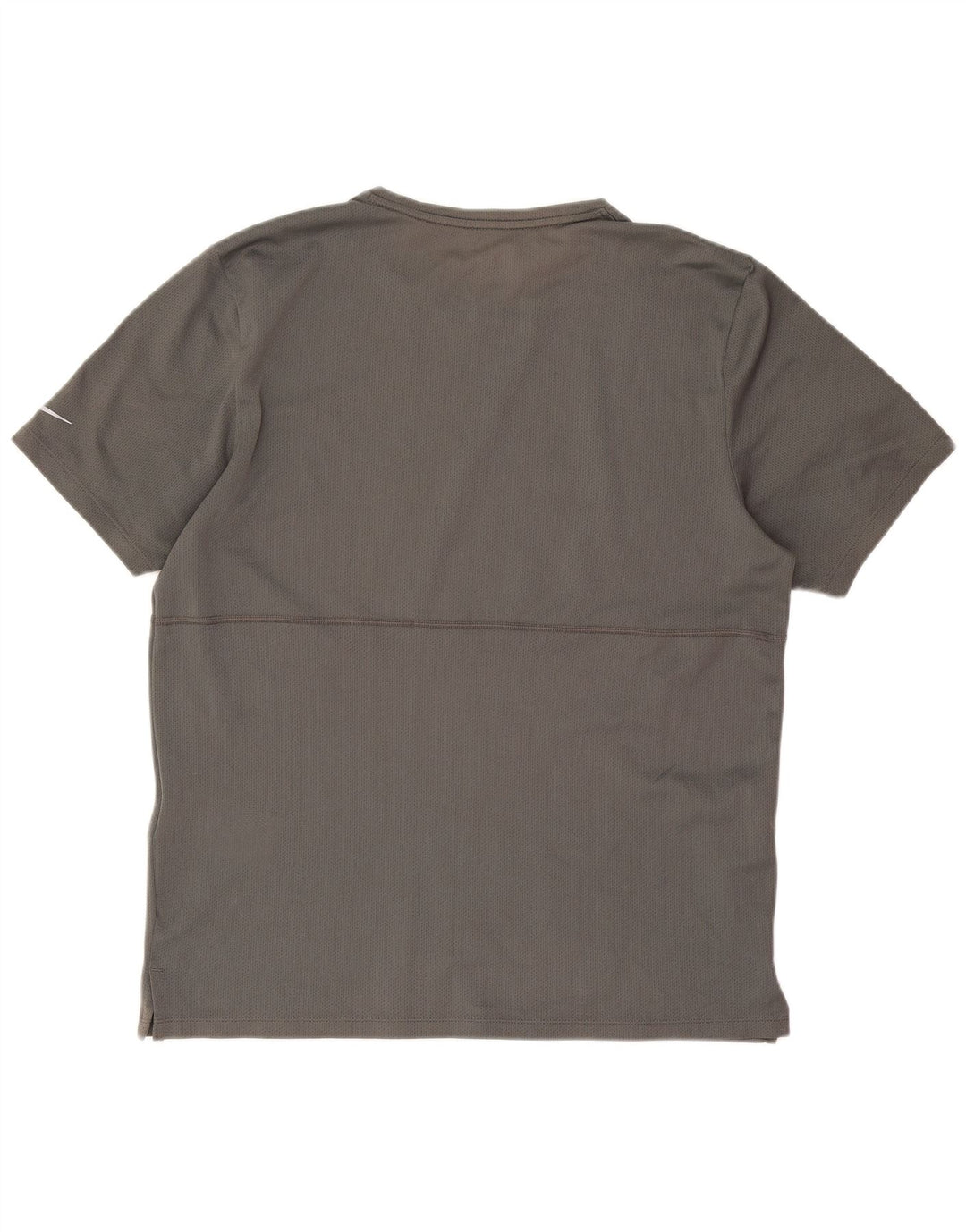 Camiseta Nike Dri Fit Graphic para hombre Top poliéster gris medio