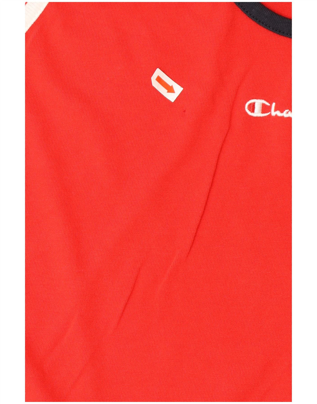 CHAMPION Top sin mangas gráfico para hombre XL Algodón color block rojo