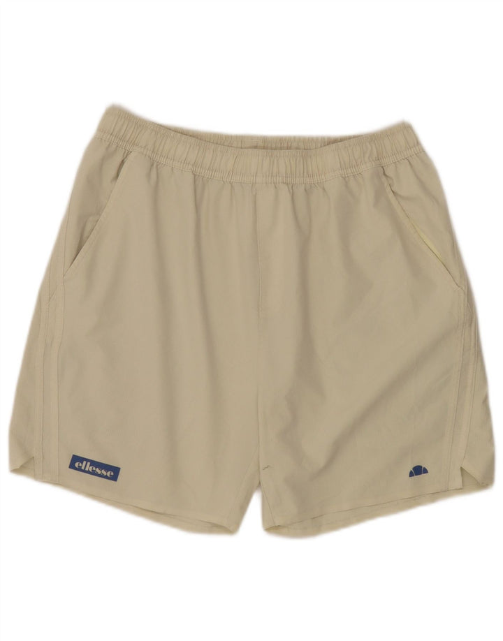 Ellesse Hombre Sport Shorts Large Beige Poliéster