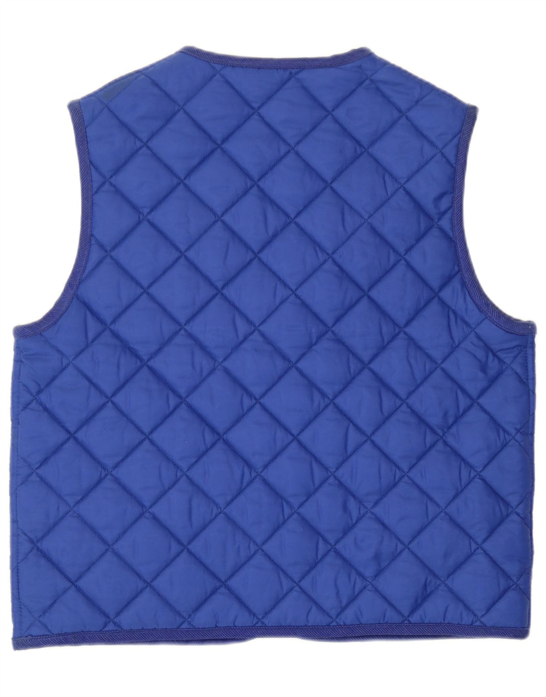 Benetton Chaleco Acolchado Mujer ES 40 XL Poliamida Azul