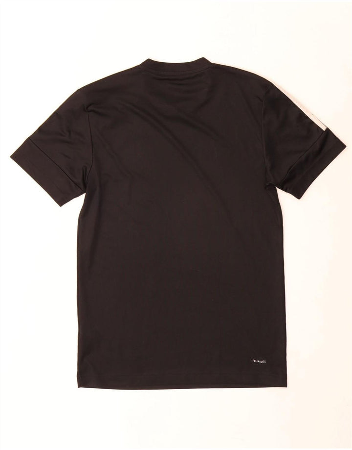 Adidas Mens Climalite Graphic Camiseta Top XS Negro Poliéster