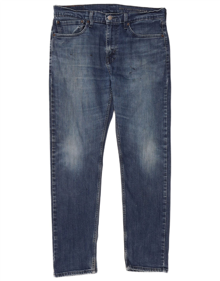 LEVI'S Vaqueros cónicos 502 para hombre W34 L32 Algodón azul