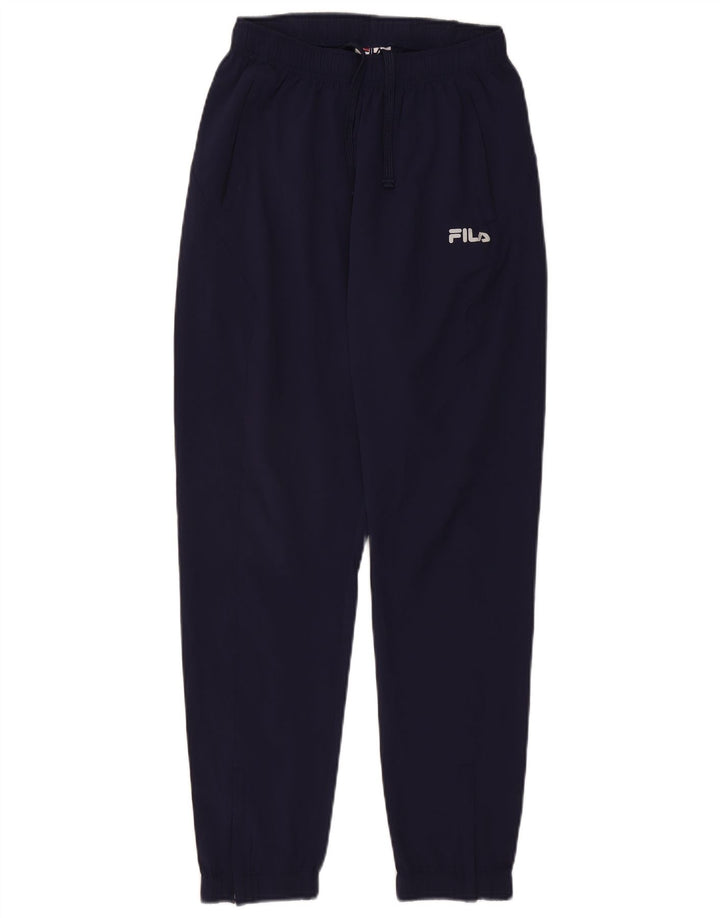 Fila Hombre Chándal Pantalones Joggers Small Azul Marino Poliéster