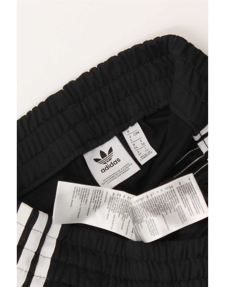 Adidas Pantalones cortos deportivos para mujer UK 8 Small Poliéster negro