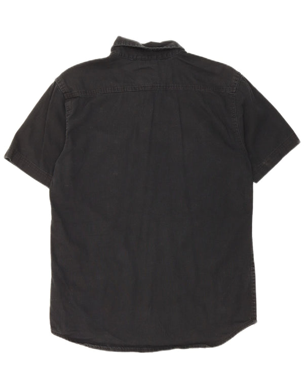 Camisa Levi's Hombre Manga Corta Small Algodón Negro