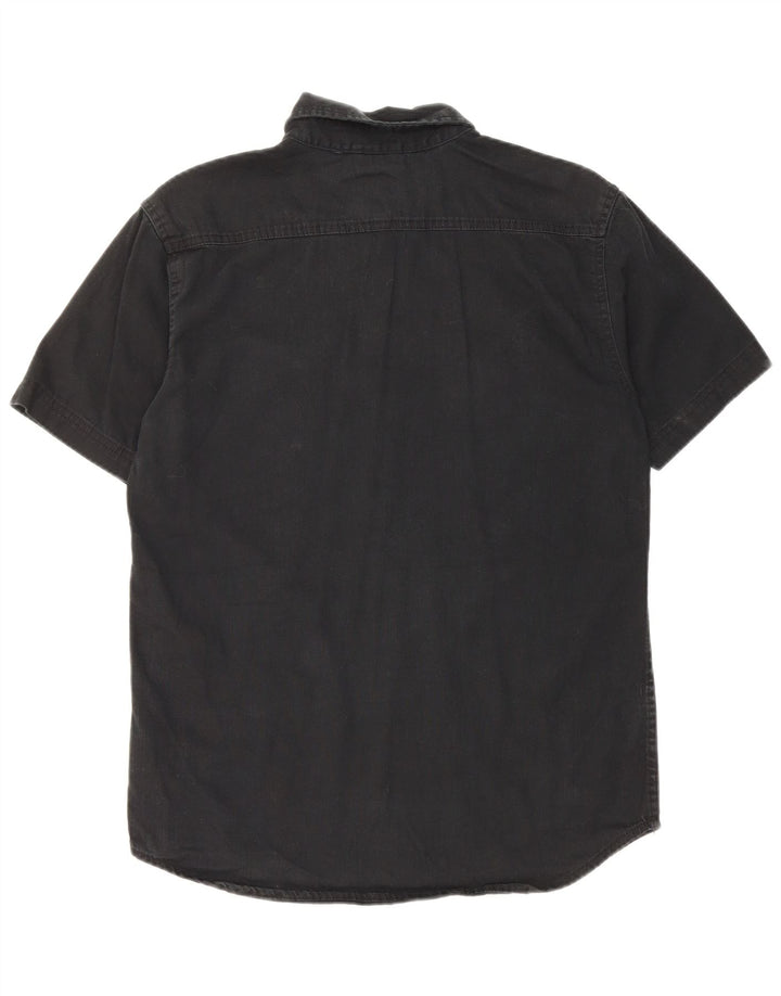 Camisa Levi's Hombre Manga Corta Small Algodón Negro