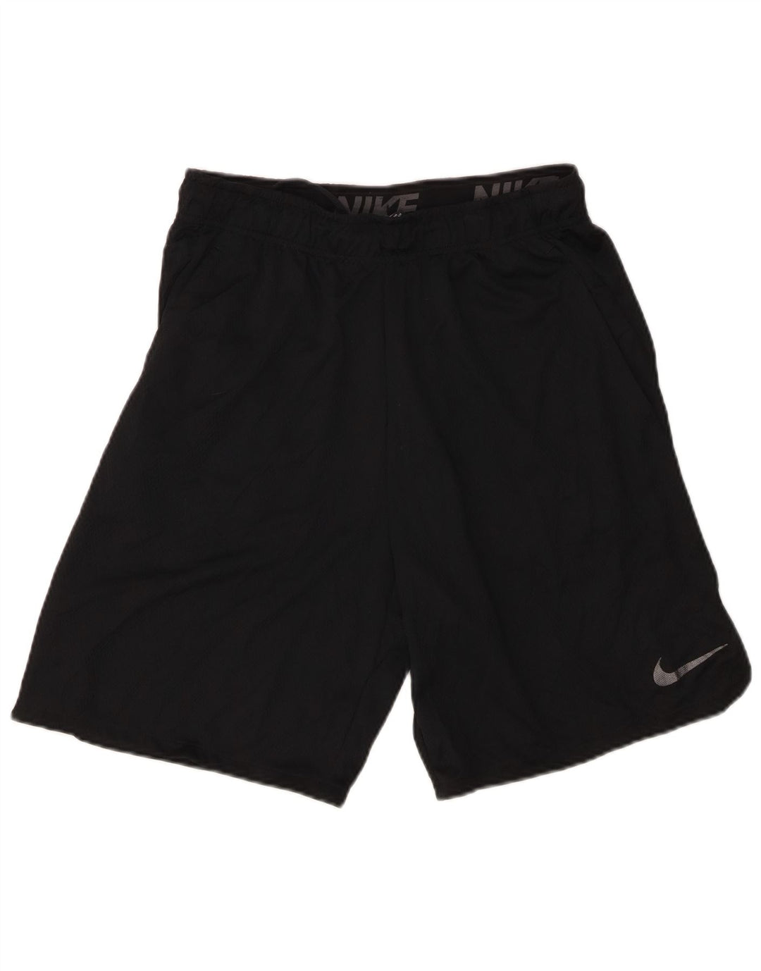 Pantalones cortos deportivos Nike Dri Fit para hombre Poliéster negro mediano
