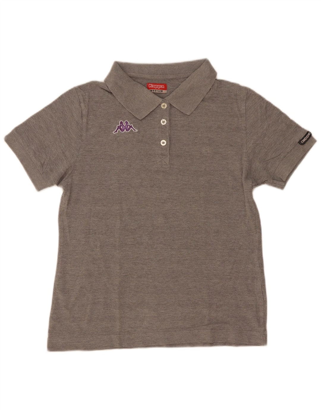 Kappa Polo Mujer UK 40 Gris Medio