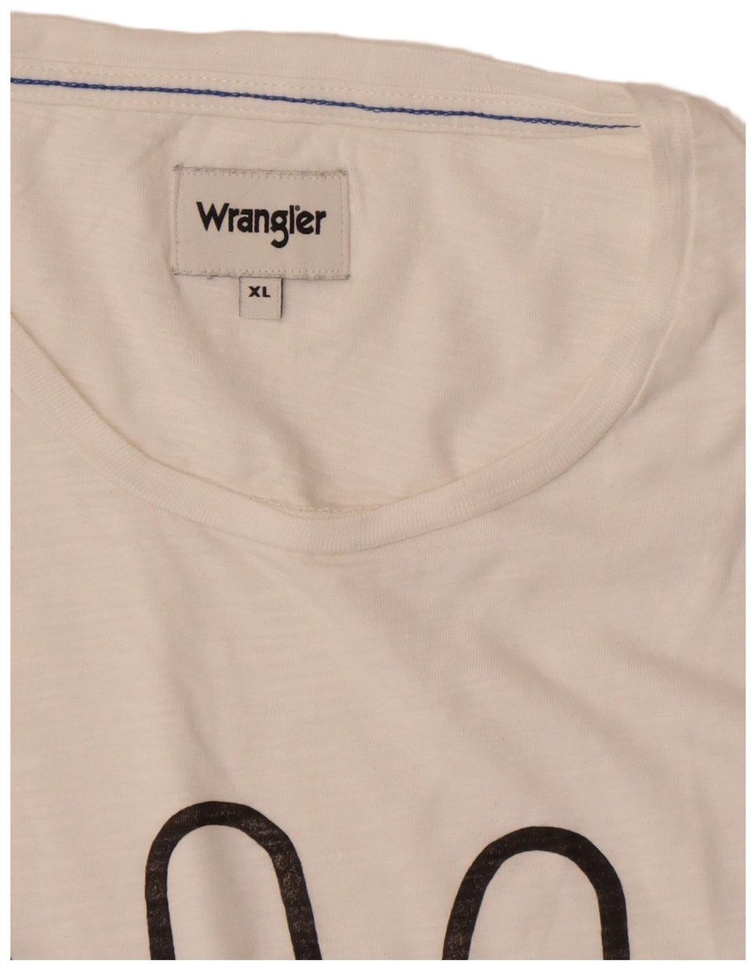 WRANGLER Camiseta gráfica para hombre Top XL Blanco