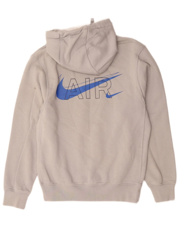 Sudadera con capucha Nike Graphic Loose Fit para hombre XS Algodón gris