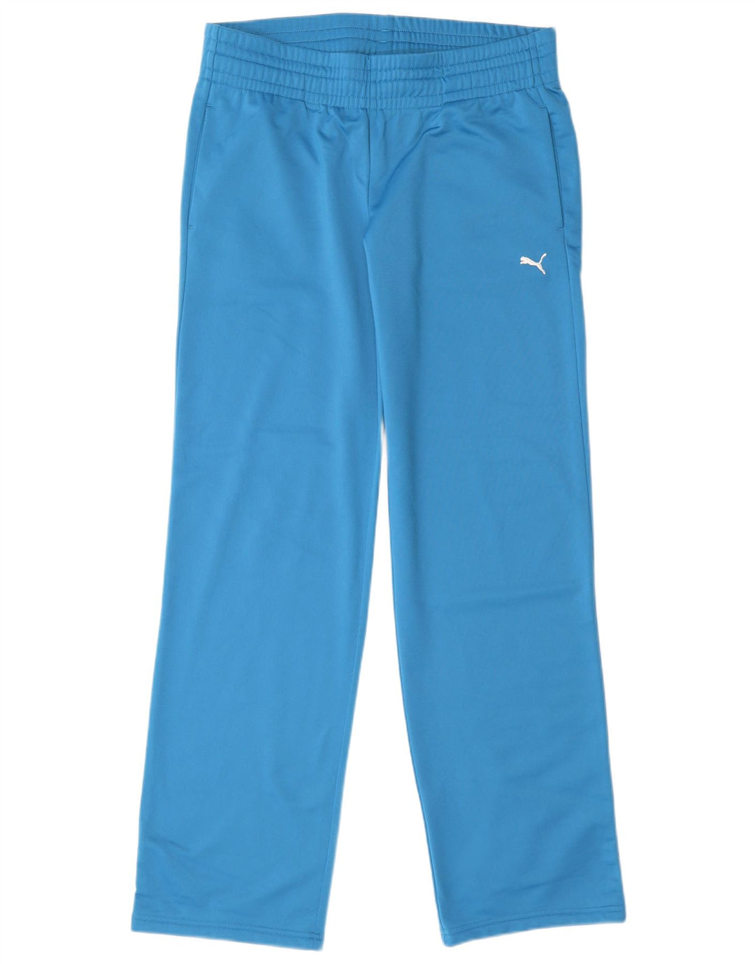 Puma - Pantalones de chándal para mujer, talla 40, poliéster, color azul medio