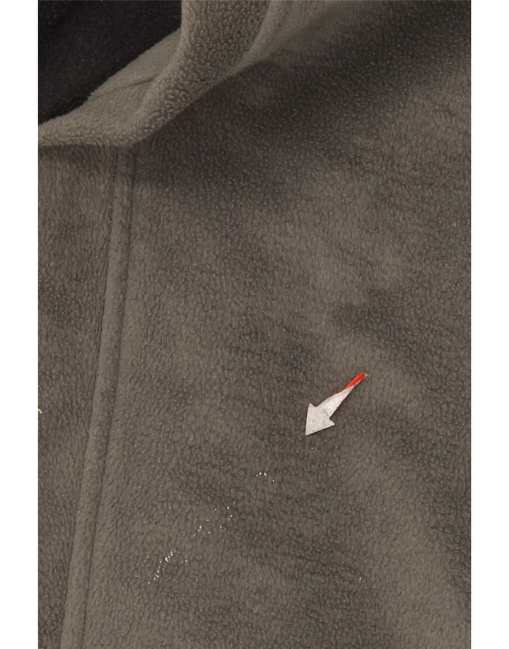 Columbia Chaqueta polar para hombre UK 40 Large Gris Colorblock Poliéster