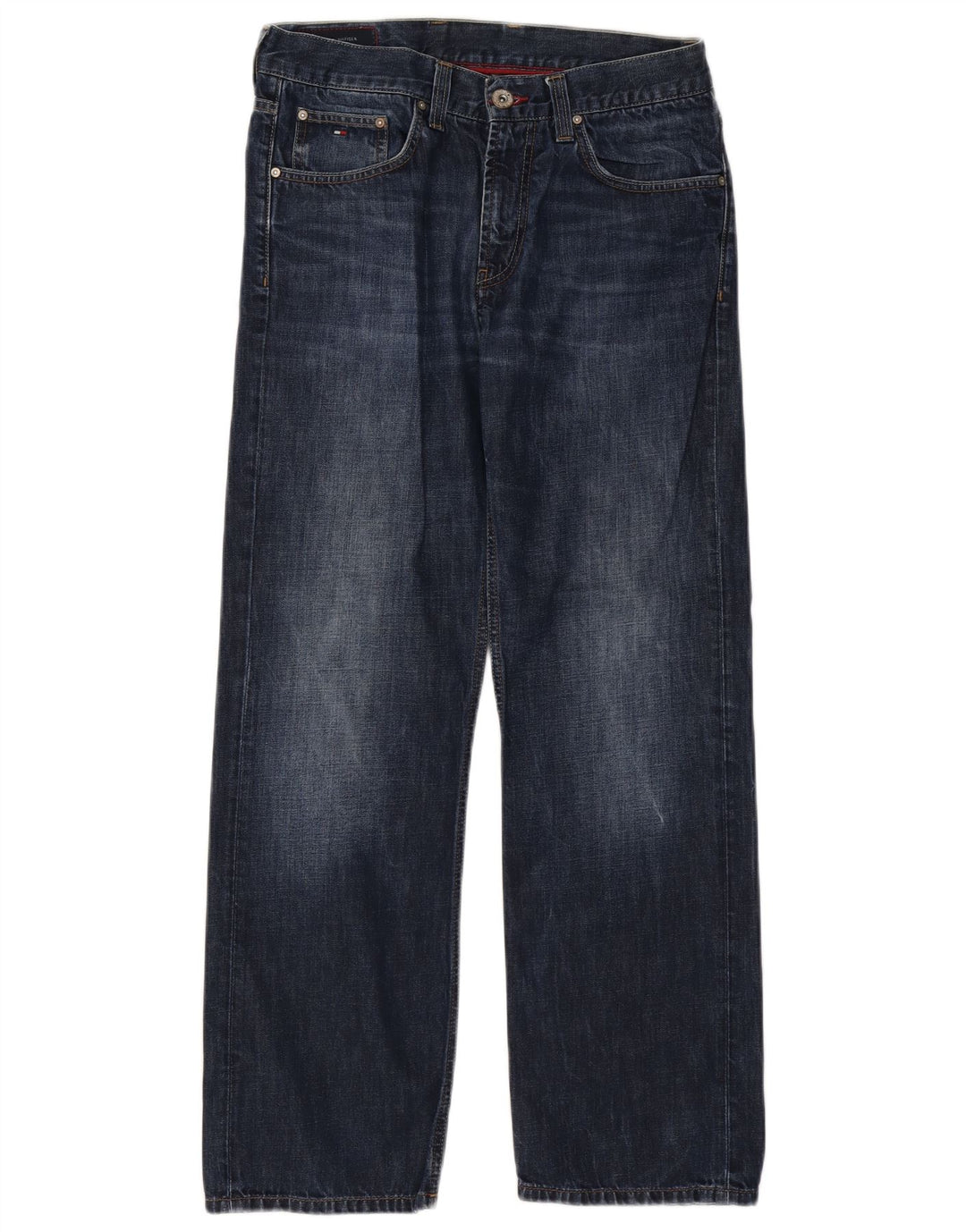 Tommy Hilfiger Vaqueros rectos para hombre W32 L30 Azul
