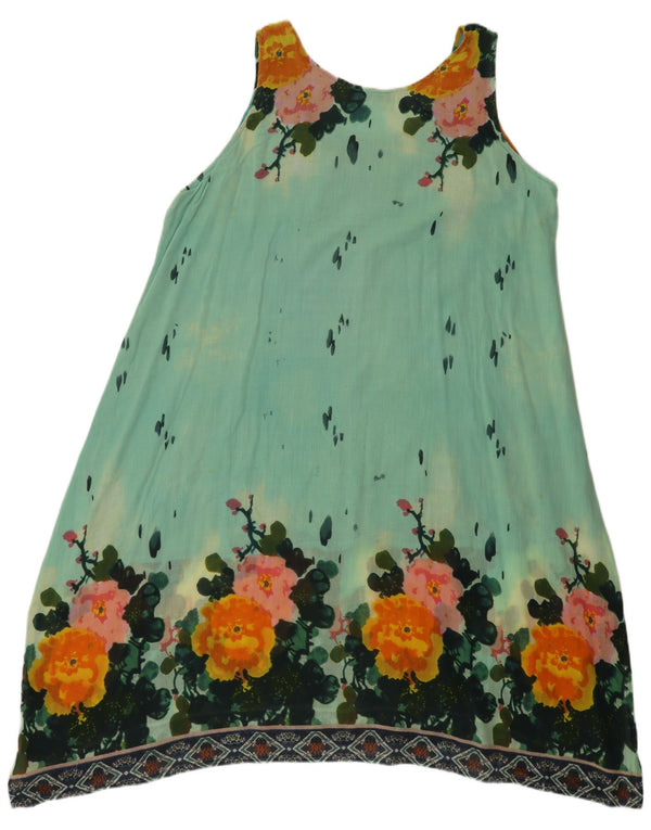 Positano by Jean Paul Vestido túnica sin mangas para mujer UK 20 2XL Azul floral