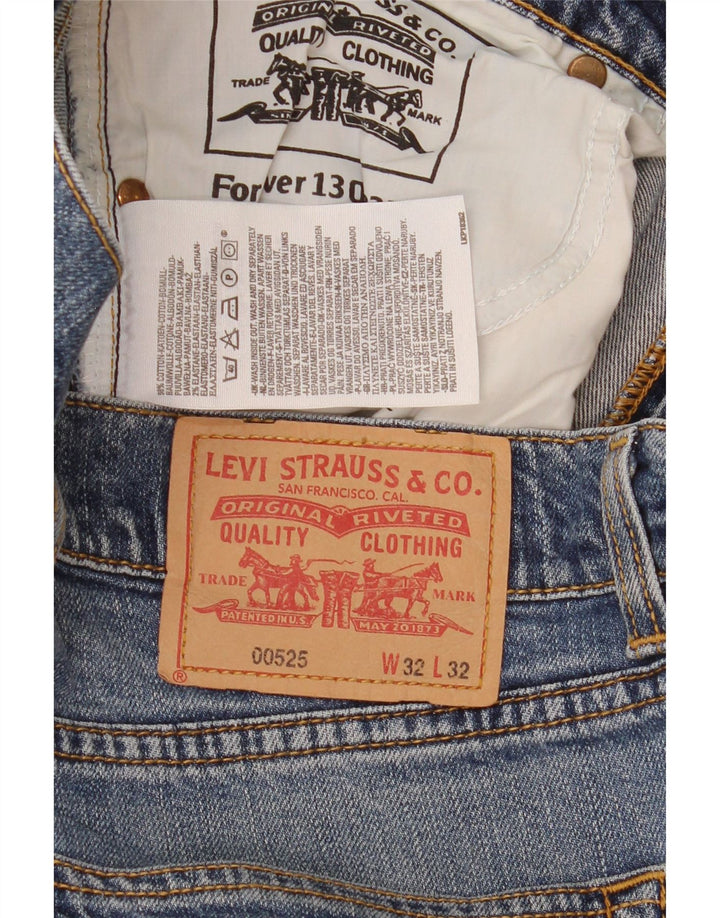 Levi's Mujer 525 Vaqueros Bootcut W32 L32 Algodón Azul