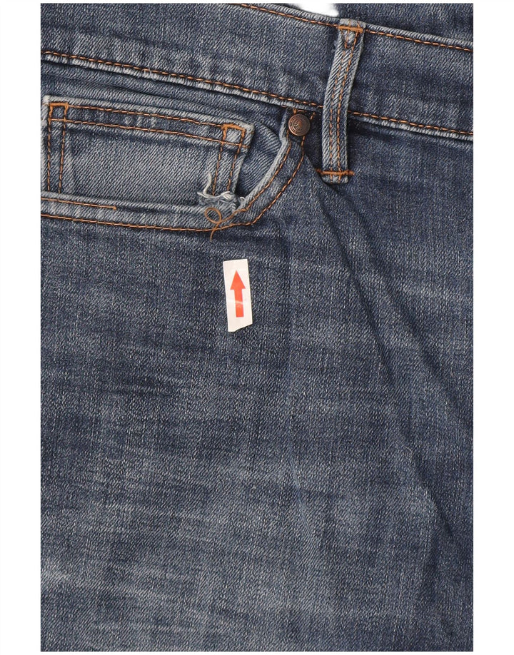 Marks & Spencer Vaqueros rectos azules Harbor para hombre W40 L33 Algodón azul