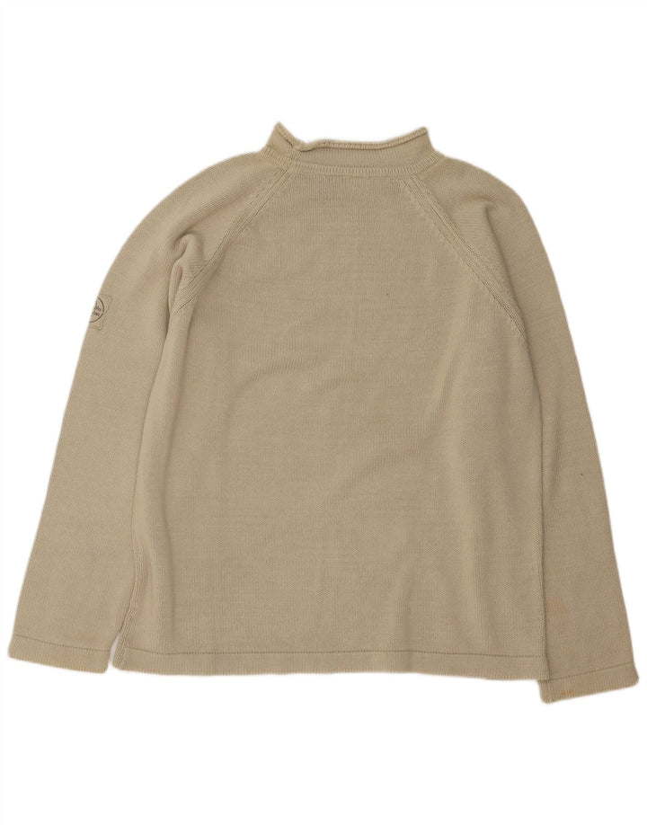 Murphy & Nye Suéter tipo jersey con cuello alto para hombre Sailmakers Algodón beige medio